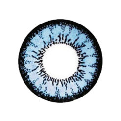 Geo Angel Blue Circle Lenses