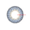 Geo Tri Color Blue Circle Lenses