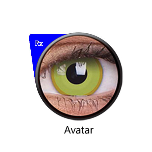enthousiasme winnen Leerling ColourVUE® Crazy Lens Avatar RX (Prescription) | XPRESSLENSES