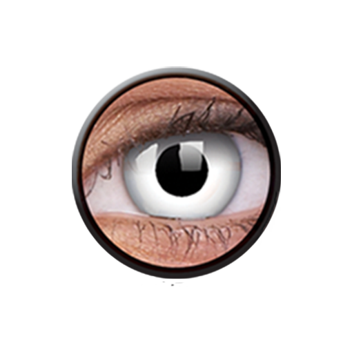 ColourVUE® Daily Disposable Crazy Lens Whiteout