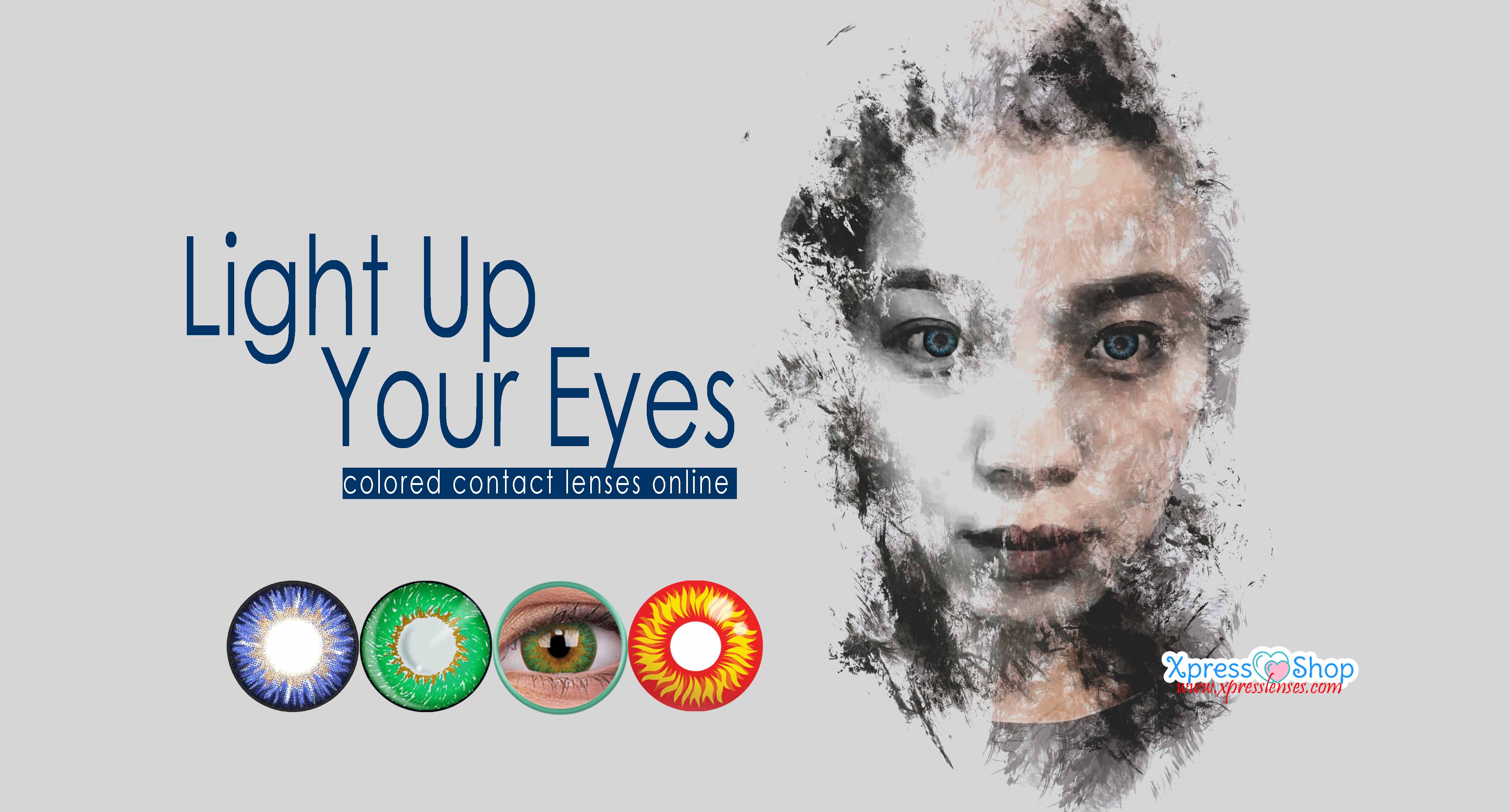 Colored Contact Lenses - Prescription & Non Prescription Fashion Lenses