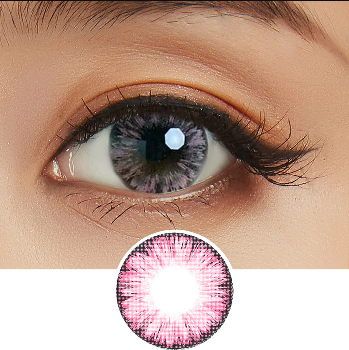 EOS ICE PINK COLOR LENSES